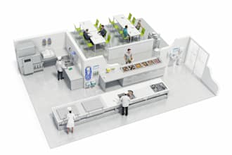 help realtor with interactive 3d floor plan, redesign cgi internal using 2d plan