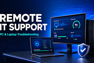 provide professional IT support and troubleshoot technical issues