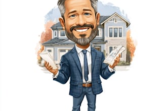 make a personalized cartoon caricature from your image