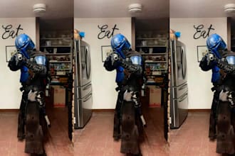 create custom 3d cosplay costumes, armor and props for con, anime, games, movies