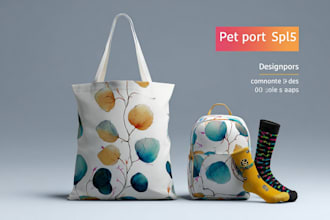 design custom handbags, tote bags,  backpacks