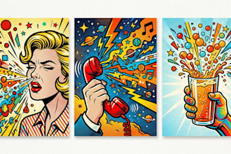 make a pop art design