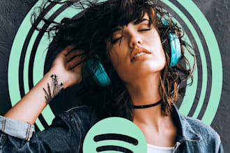 design a professional spotify cover cd cover or album cover