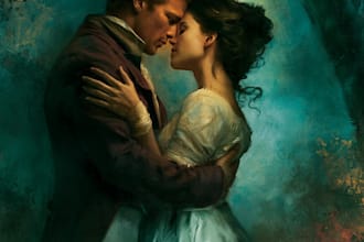 design urban erotica romance book cover or KDP cover