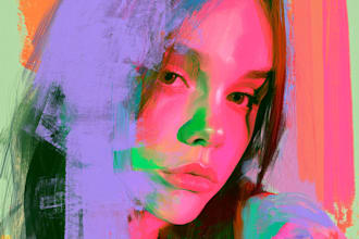 create a custom r and m style portait