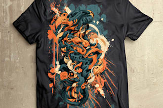 do perfect artwork for tshirt design