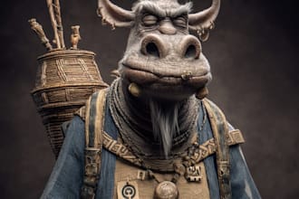 do dark fantasy concept art and character design