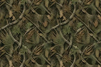 create a hunting seamless camouflage pattern