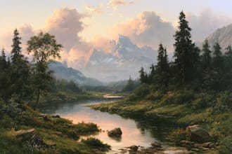 custom oil painting landscape
