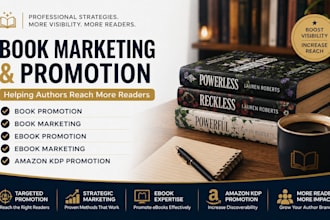 do book promotion ebook marketing book marketing amazon KDP promotion booktok