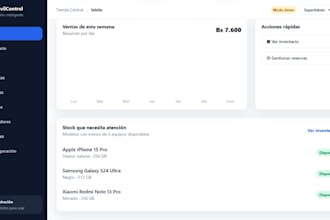 build a custom inventory and sales dashboard for your store