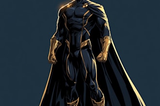 do a superhero character