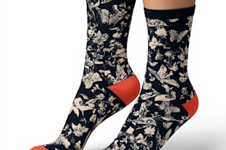 unique socks design and patterns