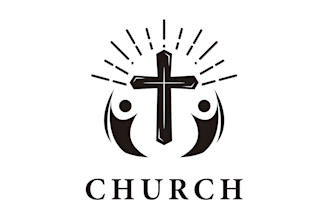 make custom modern church, ministry or religious logo design