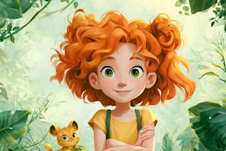 draw children book illustration