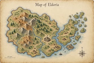 create a custom fantasy map for your dnd adventure