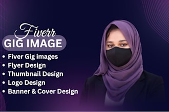 design professional and eye catching fiverr gig images