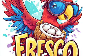 design a custom mascot logo for your brand or business
