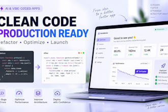 fix lovable, replit, bolt and ai coded web apps