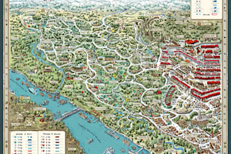 be the cartographer that designs and illustrates