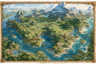 create custom fantasy maps for you