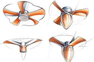convert sketches, photos, and ideas into working drawings