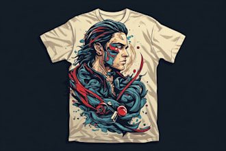 create custom streetwear t shirt design