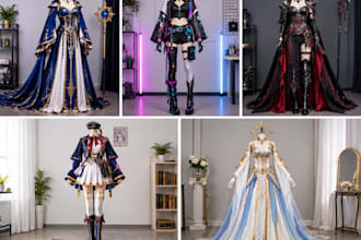 sew custom cosplay costumes for any character
