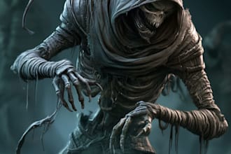 create brutal gore death metal artwork