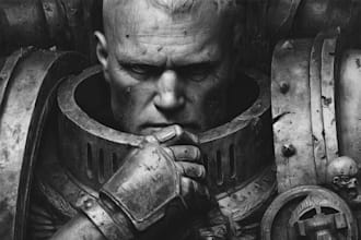 paint and sculpt your custom warhammer 40k character miniature