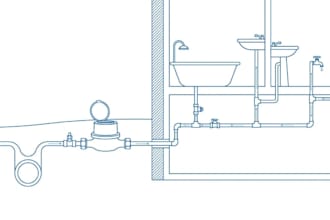design plumbing heating water supply drainage sanitary plans and boq