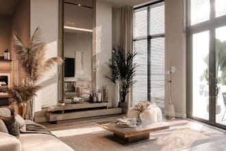 design interiors and render high quality images