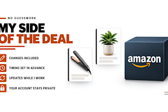 create amazon product listing and variation or fix amazon listing