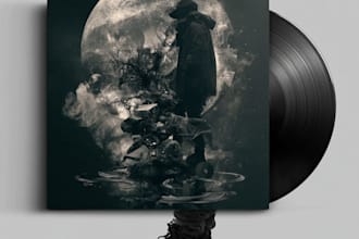 design a professional spotify cover, cd cover or an album cover