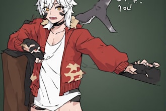 draw beautiful illustrations, sfw and nfsw in my style