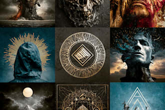 design custom album cover art for your music