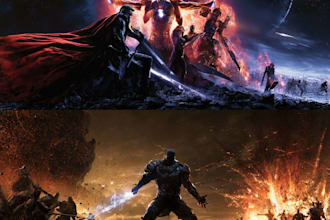 design professional movie or film poster