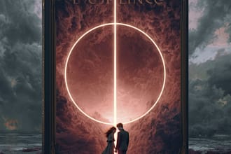 design romance book cover, dark romance, fantasy and ebook