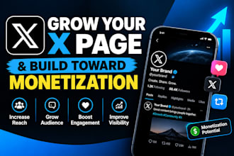 promote your twitter x page link to complete x monetization and start earnings