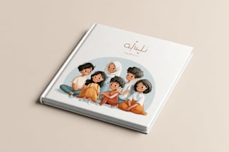 design professional arabic and islamic book cover