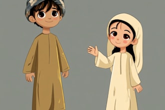 professionally disney arabic cartoon characters