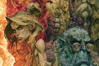 draw your comic book or webtoon cover