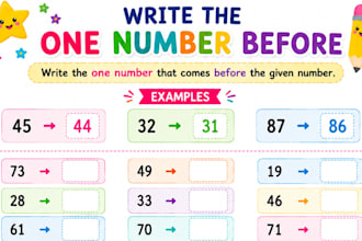 design KDP kindergarten worksheets kids activity books maths science