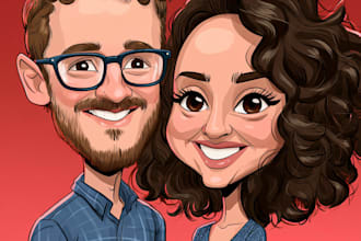 draw a caricature of you a friend or a loved