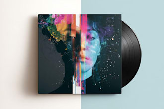 design album cover or single cover art