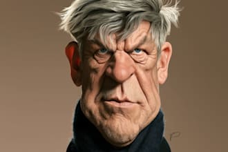 draw digital caricature from your photo