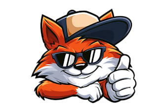design an eye catching custom mascot logo