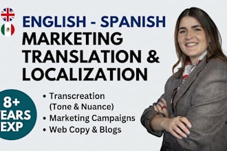 translate and localize your marketing content en es