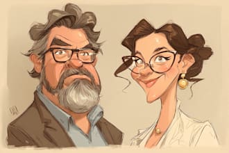 create cartoon art and political cartoons
