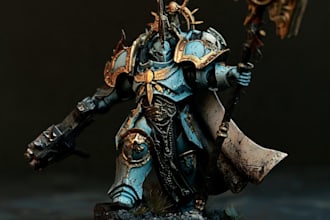 paint your warhammer 40k, sigmar and dnd miniatures